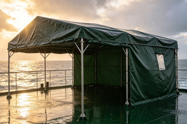 Customized Protective Solution for Marine Deck Canopies Customized Protective Solution for Marine Deck Canopies