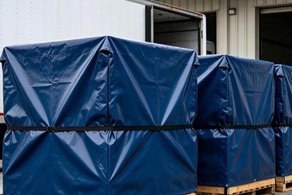 PVC Tarpaulin Covering Solutions for Logistics and Warehouse Goods