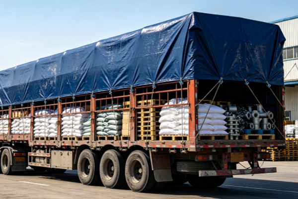 PVC Tarpaulin Heavy-Duty Truck Transportation Cover Solution