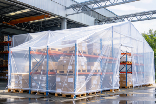 Are Clear Waterproof Tarps Suitable for Outdoor Warehouses