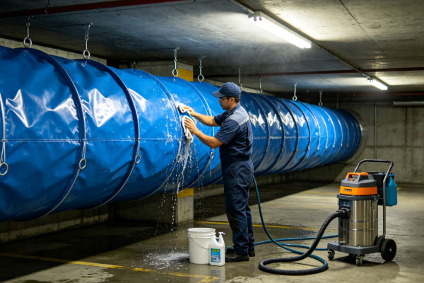 How Should PVC Tarpaulin Ventilation Ducts Be Cleaned How Should PVC Tarpaulin Ventilation Ducts Be Cleaned