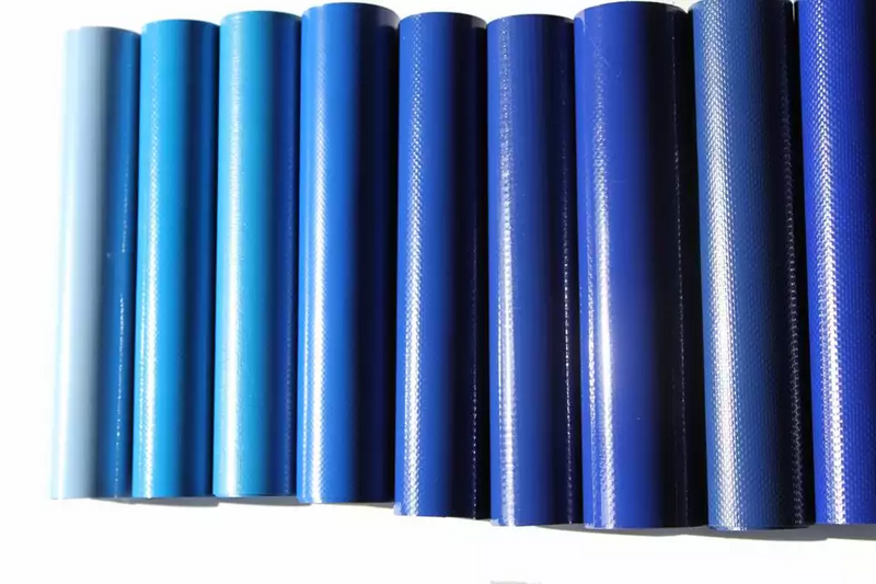 PVC fabric material woven tarpaulin in rolls waterproof woven fabric tarpaulin in rolls 