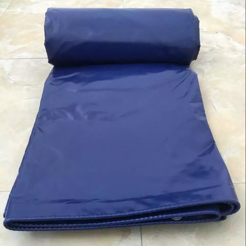  Tear Resistant Vinyl Coated PVC Material, Tear Proof PVC Truck Covering Material / Trailer Cover Fabric 