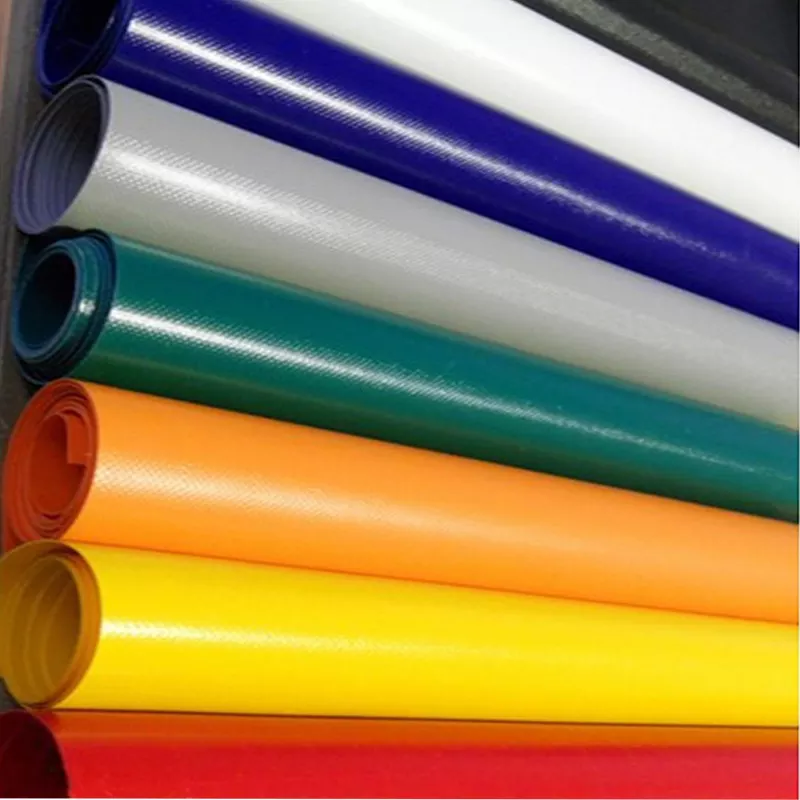 PVC Tarpaulin Canvas in Rolls, PVC Coated Rolls Fabric 