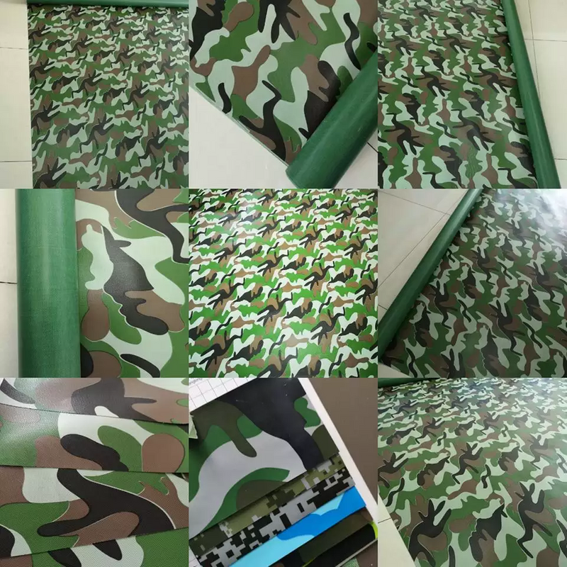 18oz waterproof PVC embossing fabric tarpaulin manufacturer