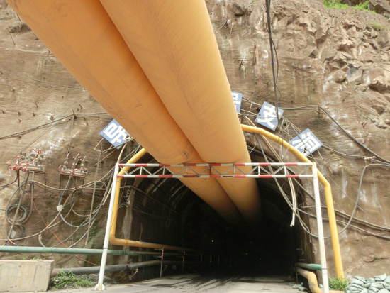 650gsm PVC Coated Fabric Plastic Ventilation Duct