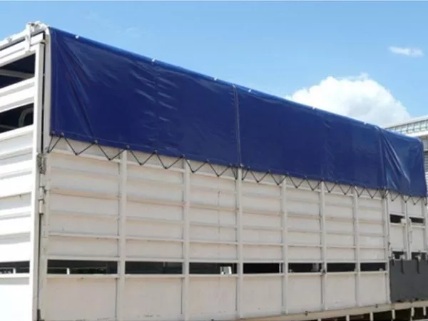 Flame Retardant Tarpaulin Waterproof Cover Heavy Duty material for truck side curtain 