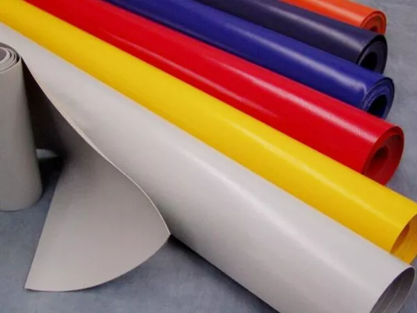 100% Polyester Material and PVC Tarpaulin Roll Fabric