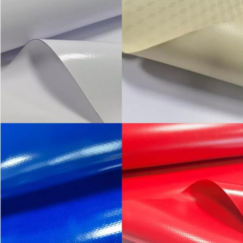 PVC Tarpaulin 1050gsm 0.9mm Thicknesses PVC Coated Fabric for Inflatable Boat