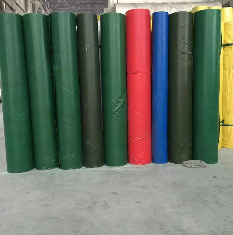 Wholesale Durable 500G PVC Coated Fabric in Rolls 