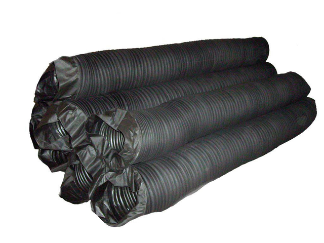 Highly Elastic Compressible Ventilation Ducts for Mine and Tunnel Ventilation Systems