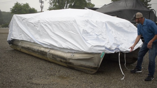 PVC Coated Fabric for Ship Covers