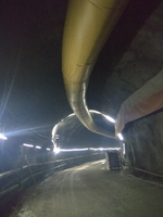 Powerful Ventilation Duct with Grommets for Mine And Tunnel PVC Ducts