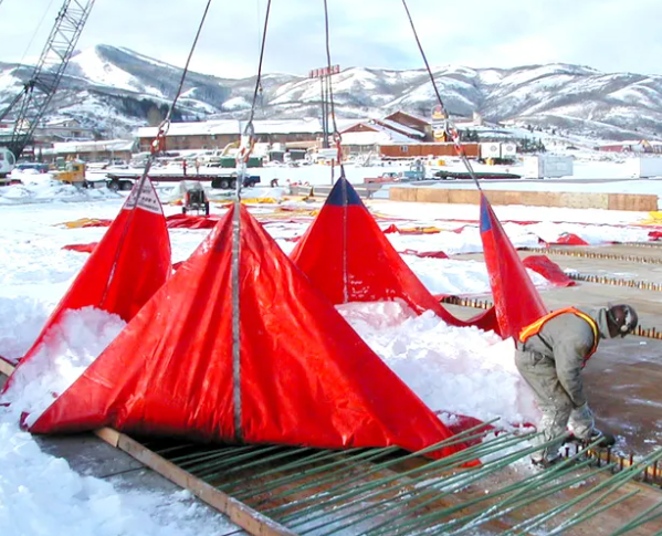 PVC Coated Fabric for Lifting Tarp