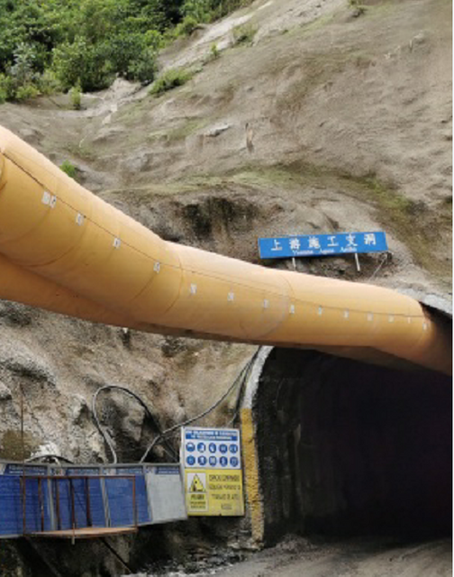 Cold-Resistant Flame-Retardant PVC Ventilation Hose Polar-Specific Low-Temperature Flexible Duct