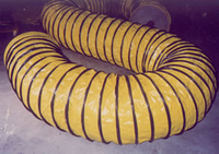 Industrial Grade PVC Spiral Ventilation Hose with Steel Ring Support