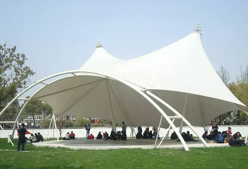 Tent, Carriage Tent and House Building
