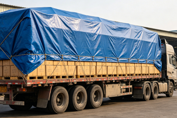 PVC Tarpaulin Logistics Transportation Cargo Sealing Solution