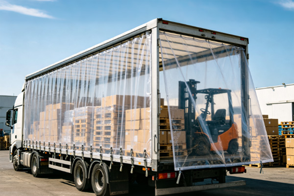 Is Clear Tarp Suitable for Truck Side Curtains? 