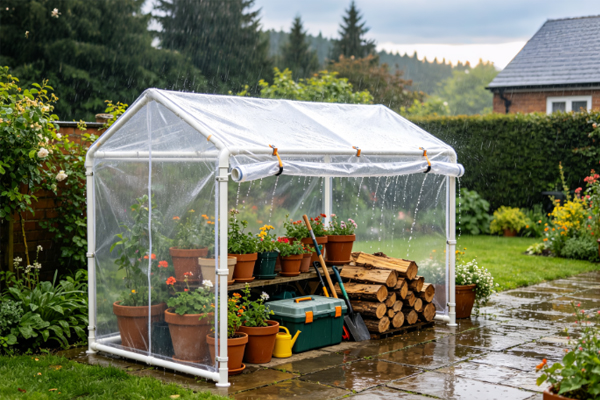 Can Clear Waterproof Tarps Be Used for Temporary Rain Shelters? 