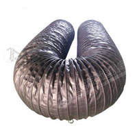PVC Spiral Ventilation Tube with Steel Ring Support
