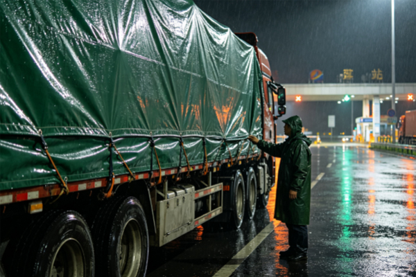 PVC Tarpaulin Logistics Transportation Cargo Protection Solution