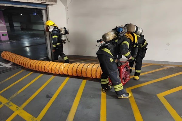 Emergency Smoke Exhaust Solutions for Firefighting Sites