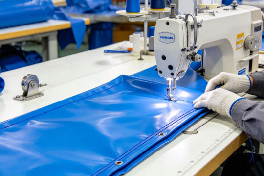 What Type of Thread Should Be Used for PVC Tarpaulin Sewn Ventilation Ducts