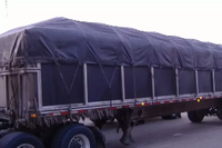 24oz Flame Retardant Truck Side Curtain Material 