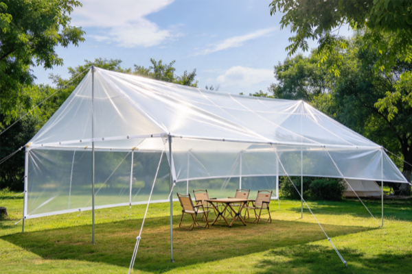 Will a Clear Waterproof Tarp Get Too Hot in Summer.jpg