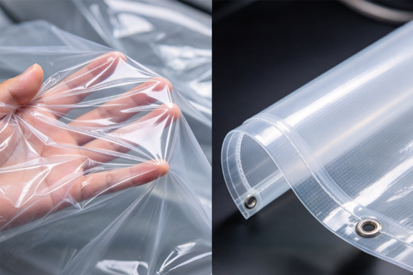 What Is the Difference Between Clear PVC Tarps and Regular Clear Plastic Sheets?